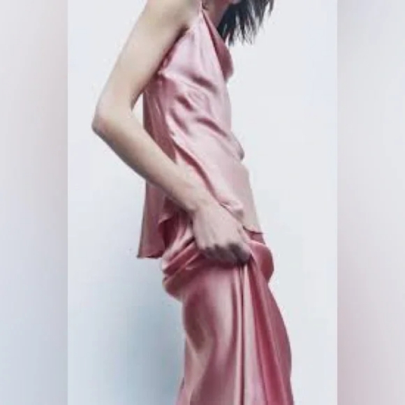 ZARA LIMITED EDITION SATIN EFFECT TANK TOP - Picture 6 of 6